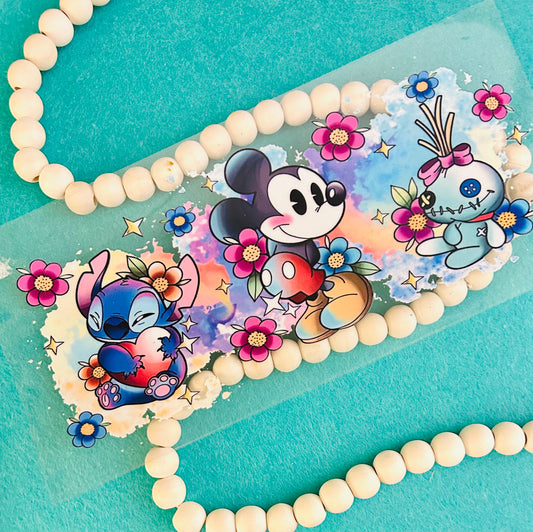 # 88 M and Stitch Floral