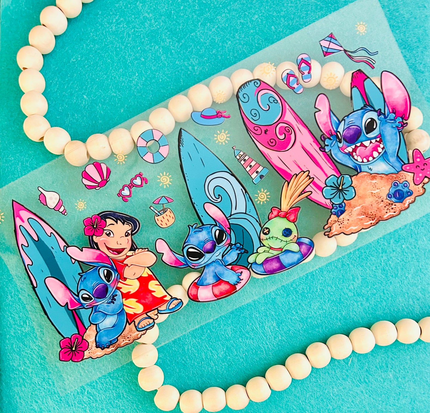 # 85 Moanna & Stitch Beach day