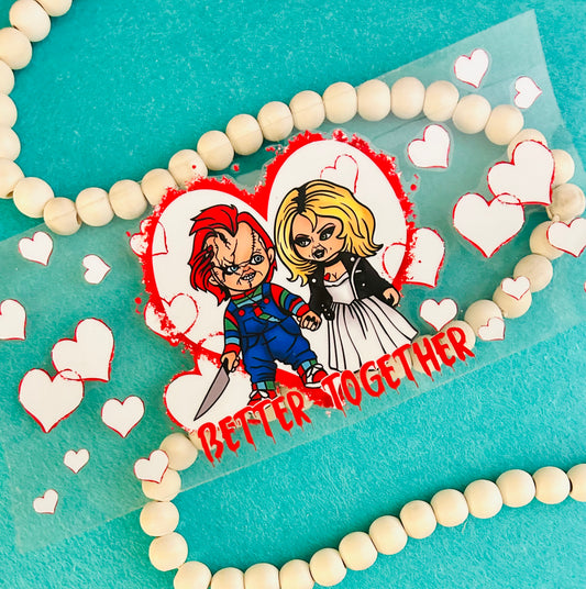 # 95 Chuckie and Bride Hearts